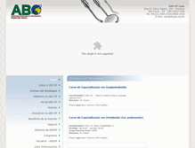 Tablet Screenshot of abosp.org.br